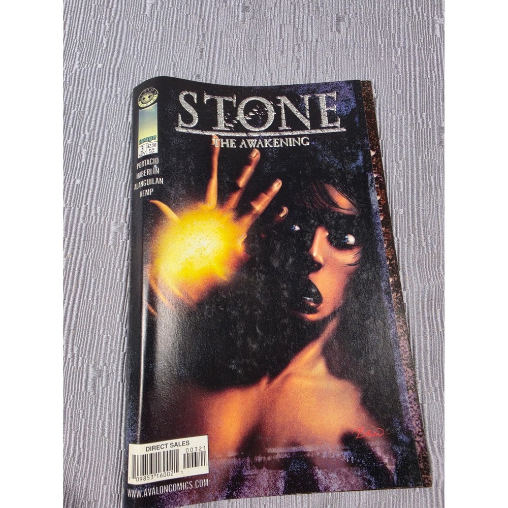 Stone The Awakening 3 Image Comics 1998 Whilce Portacio Avalon Studios Direct